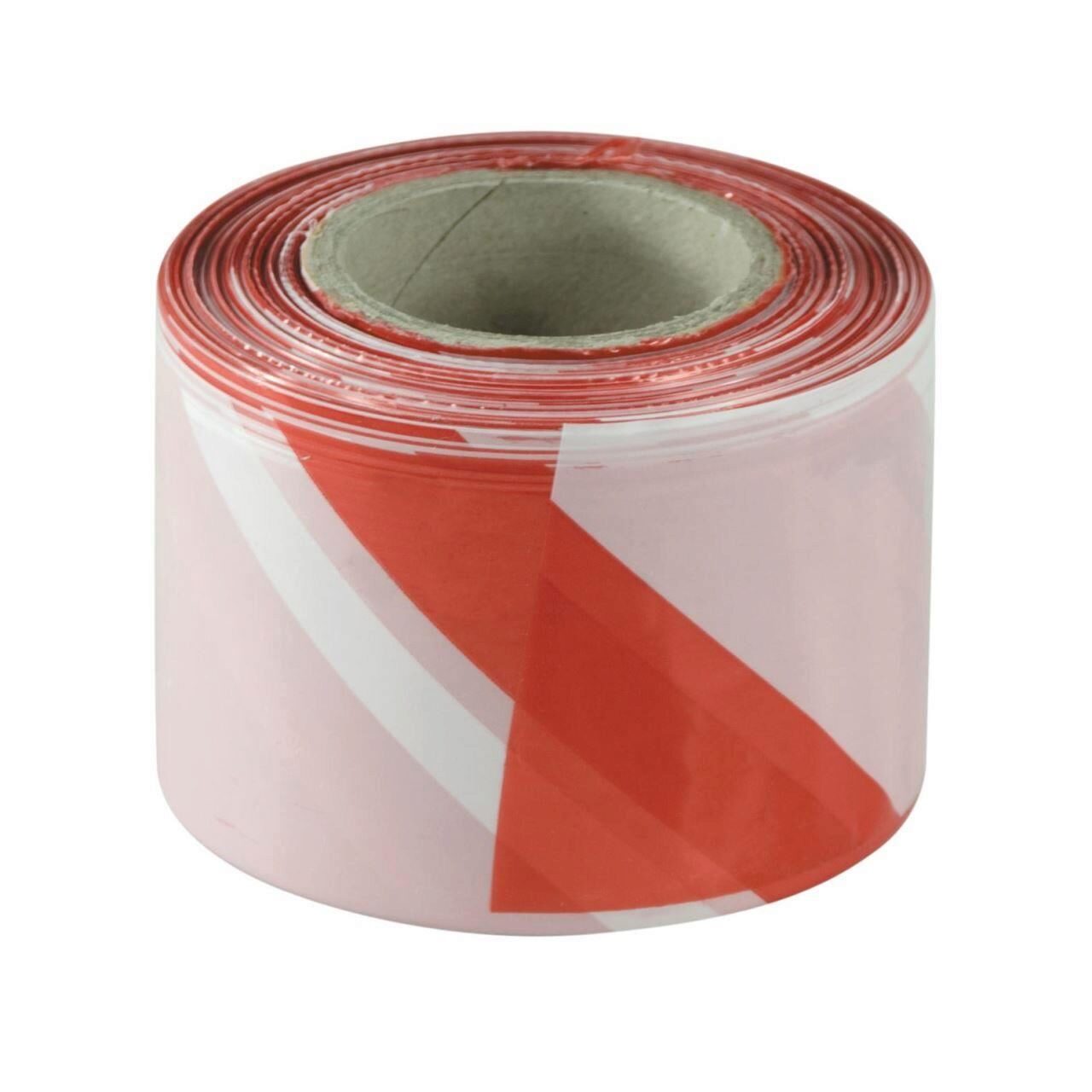 BANDA DELIMITARE ALB ROSU 70mm x200M