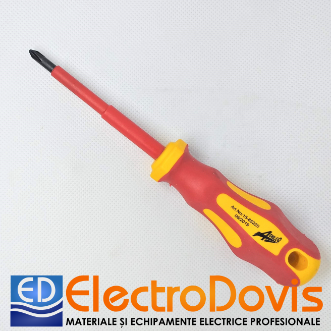 SURUBELNITA 1000V CRUCE No.1 80mm 15-65220 VDE