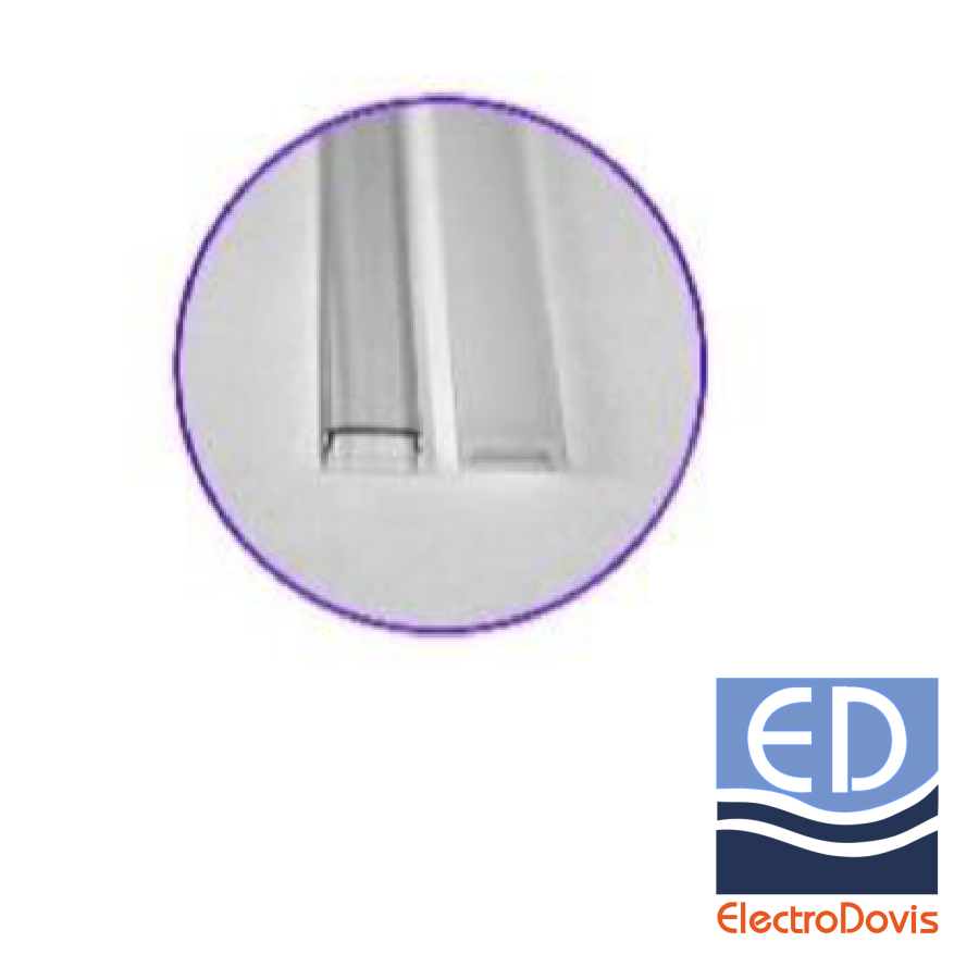 DISPERSOR transparent L=1m pentru profil aparent & ingopat 11mm 30-0551