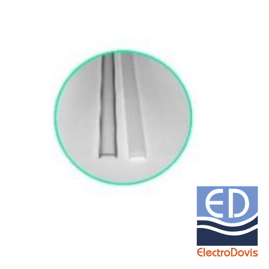 DISPERSOR transparent 90* L=1m pentru profil de aluminiu 11mm 30-0571