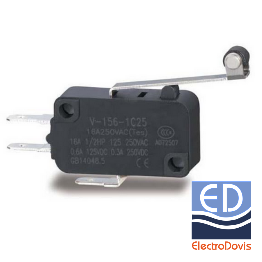 MICROINTRERUPATOR CU ROLA V-156 33-023