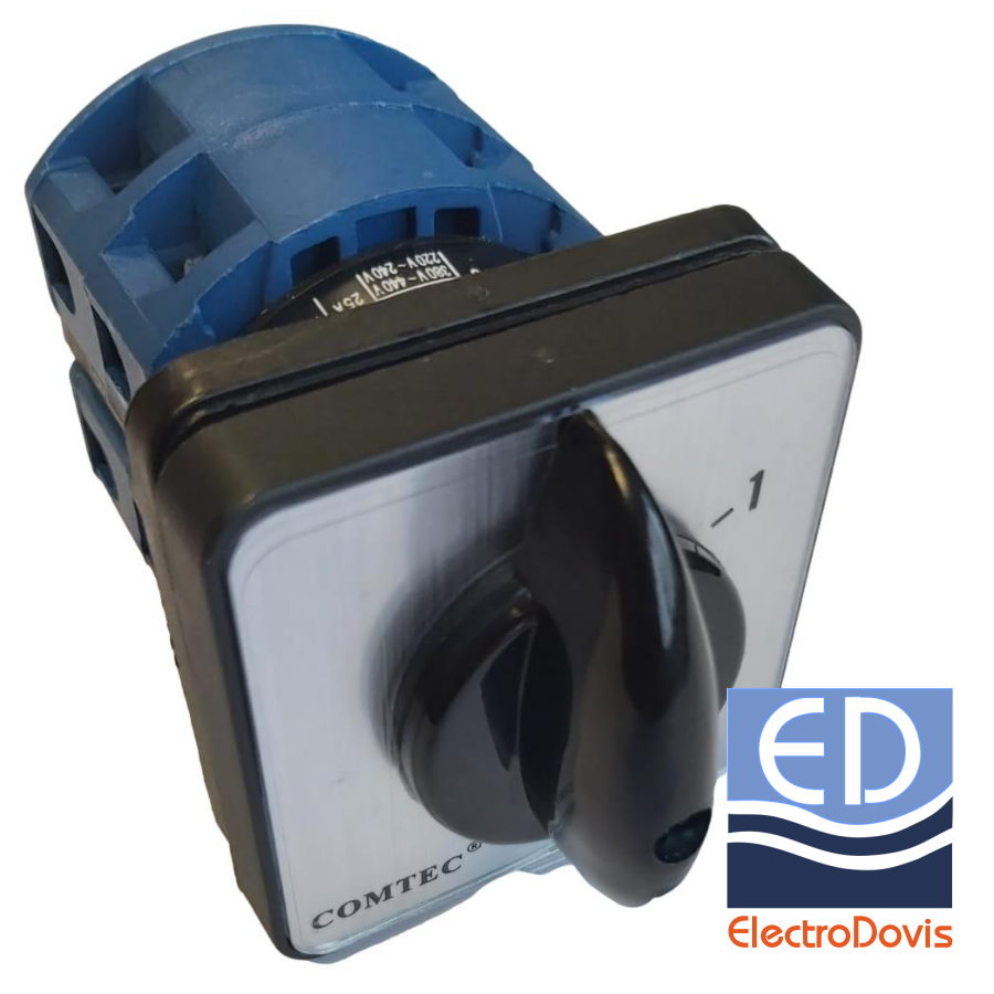 comutator cu came LW26-25A 0-1 3P/2nivele