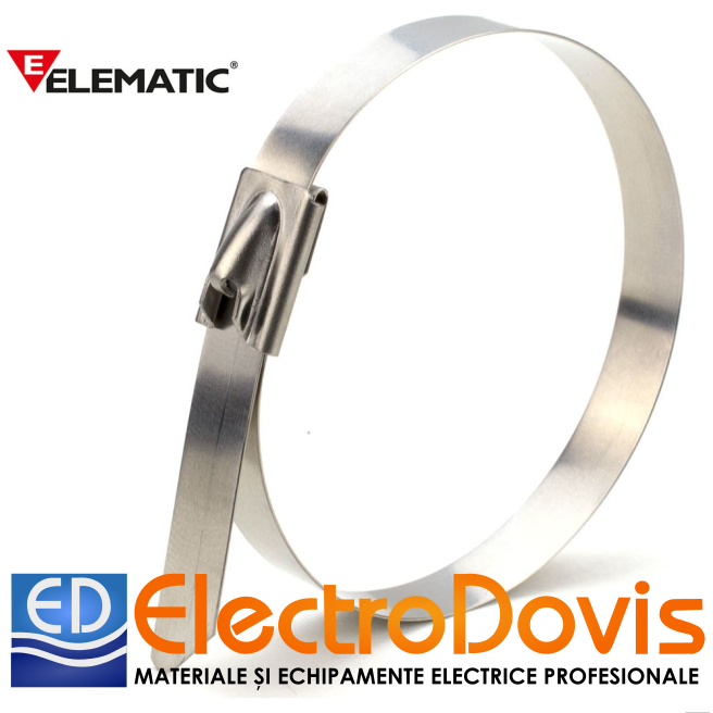 CRAVATA CABLU INOX 201X4.6 Elematic