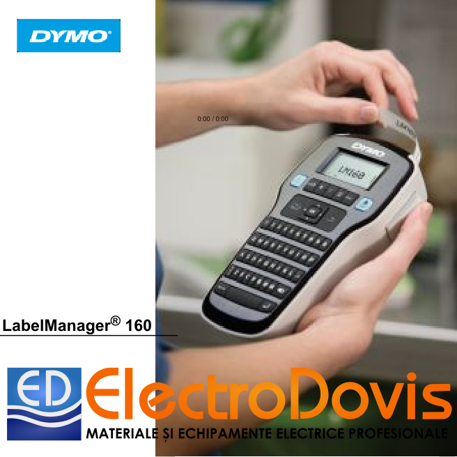 IMPRIMANTA PORTABILA DYMO 160 LABEL MANAGER +1 consumabil