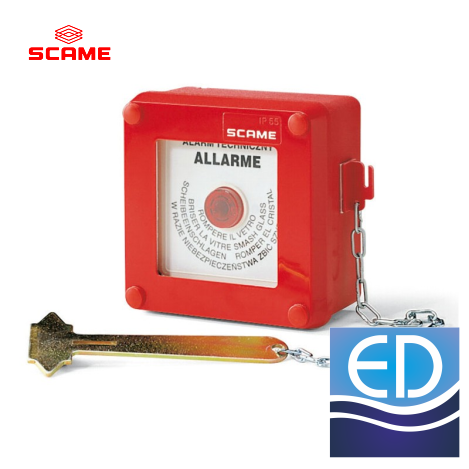 BUTON INCENDIU APLICAT 676.35100 Scame