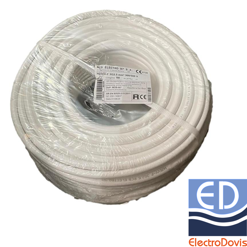 MYYM 3X2,5 H05VV-F rola 50m