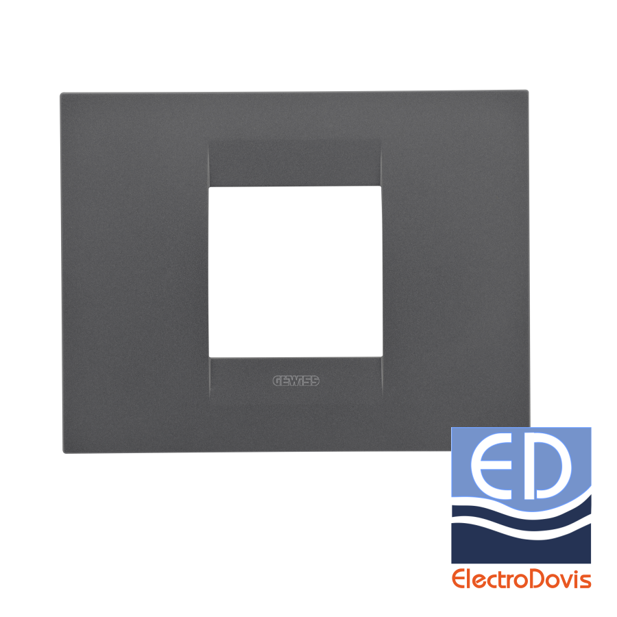 PLACA 2P Geo Chorus Negru Satinat GW16402VN