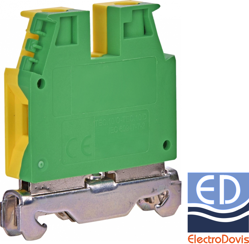 CLEMA SINA DIN 10mmp verde-galben ESC-TEC.10/O Eti 003903071
