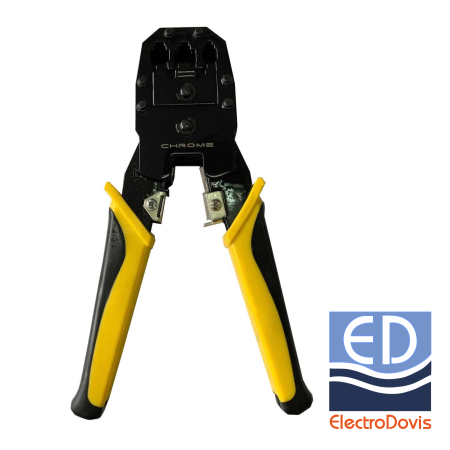 CLESTE SERTIZAT RJ11,RJ12,RJ45 Chrome