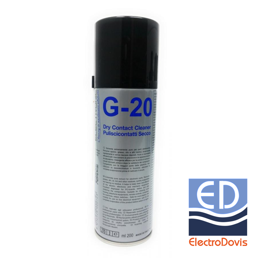 SPRAY curatare contact uscat G-20/200 DUE CI (degresant)