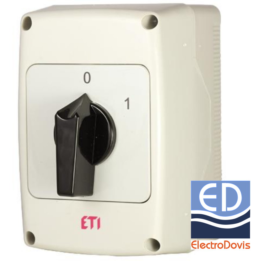 comutator cu came ETI 32A 4poli in carcasa 004773171 0-1