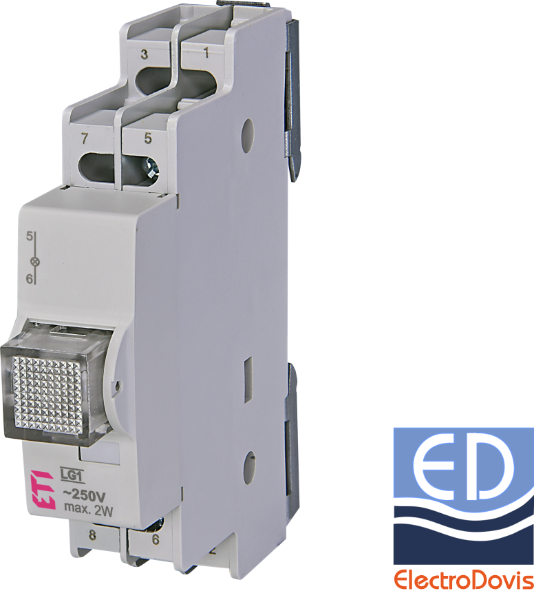 LAMPA indicator prezență tensiune alba ETI 760511109