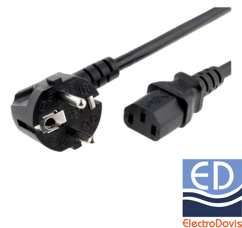 ADAPTOR ALIMENTARE PC/SCHUKO TATA(stecher) 1m IEC C13