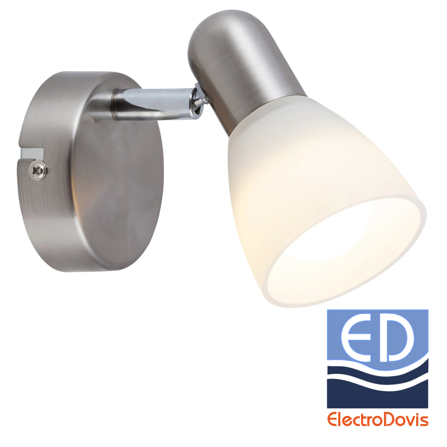 LAMPA SPOT CROM SATINAT 1Xmax.40W E14 IP20 SOMA 6301