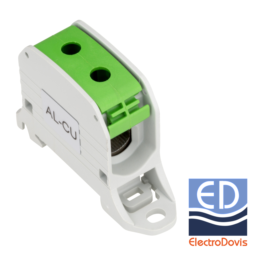 CLEMA SINA DIN 50mmp verde IKA21330 Al-Cu SCHRACK