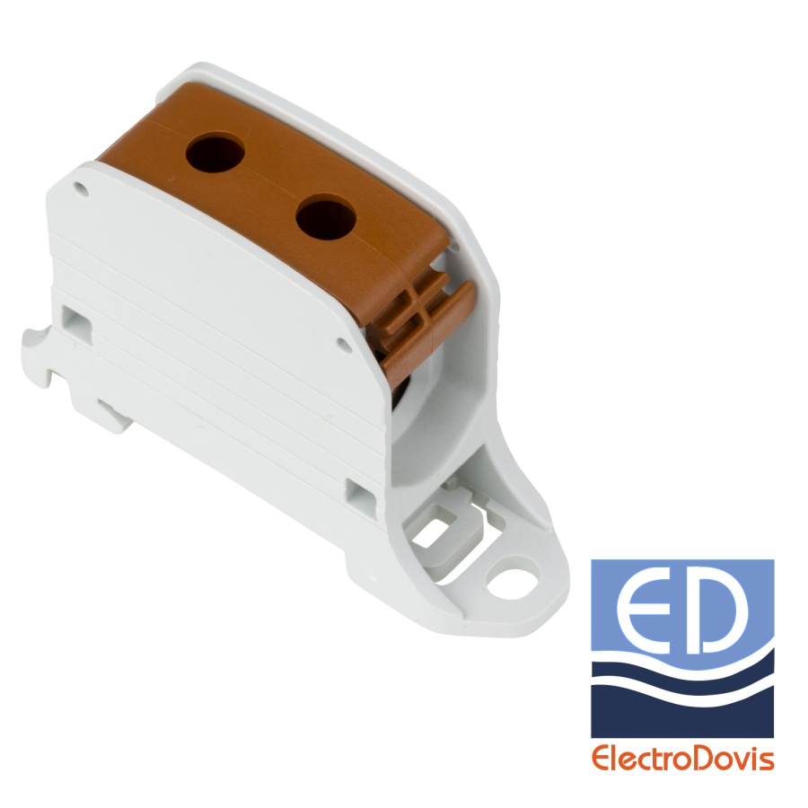 CLEMA SINA DIN 50mmp maro IKA21340 Al-Cu SCHRACK