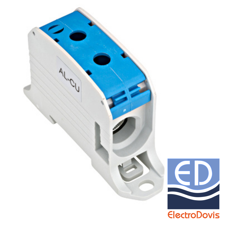 CLEMA SINA DIN 95mmp albastru IKA21420 Al-Cu SCHRACK
