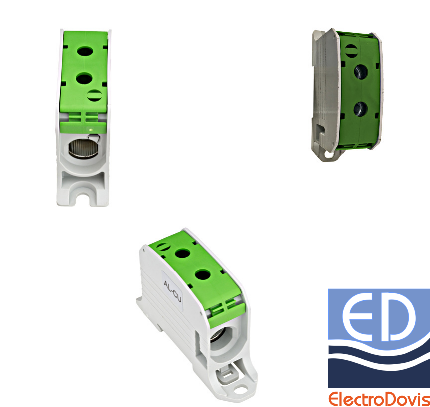 CLEMA SINA DIN 95mmp verde IKA21430 Al-Cu SCHRACK