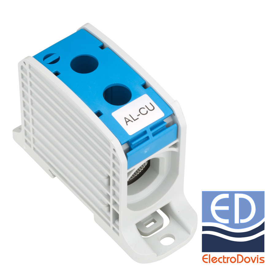 CLEMA SINA DIN 185mmp albastru IKA21520 Al-Cu SCHRACK