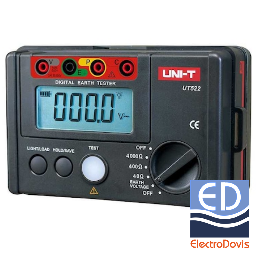 MULTIMETRU DIGITAL REZISTENTA IMPAMANTARE UT522 UNI-T