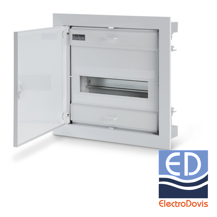 TABLOU 12M ST usa metalica IP40 Scame 677.1012.1