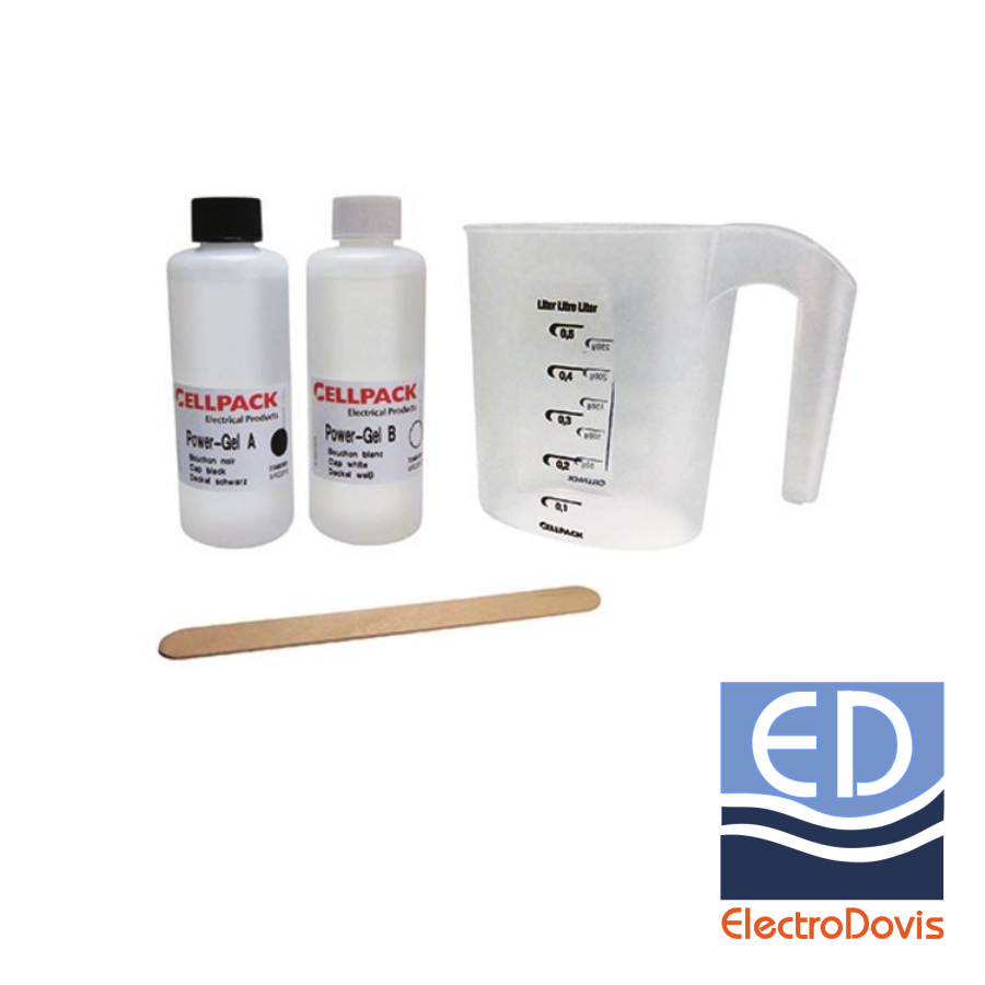 Rasina transparent +flexibila 400ml Powergel
