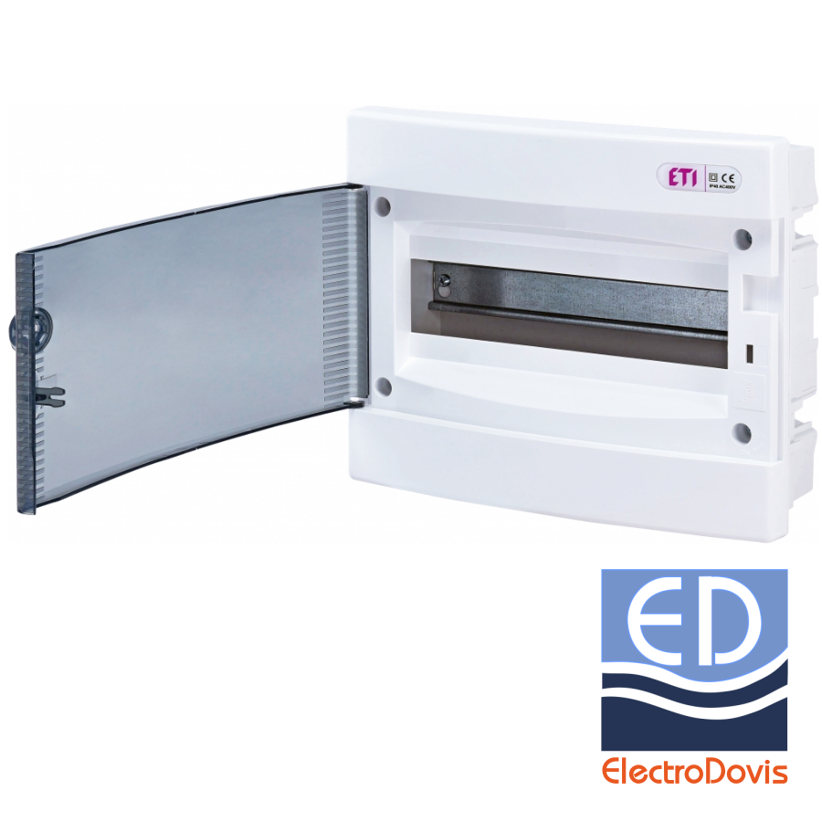 TABLOU 12M ST IP40 usa transparent , include bara nul ETI 001101011