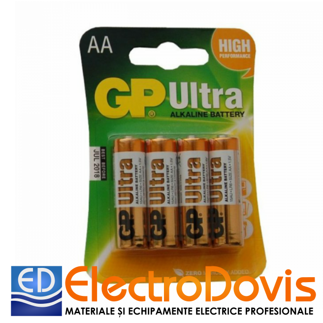 BATERIE GP R6 ALCALINA Ultra AA