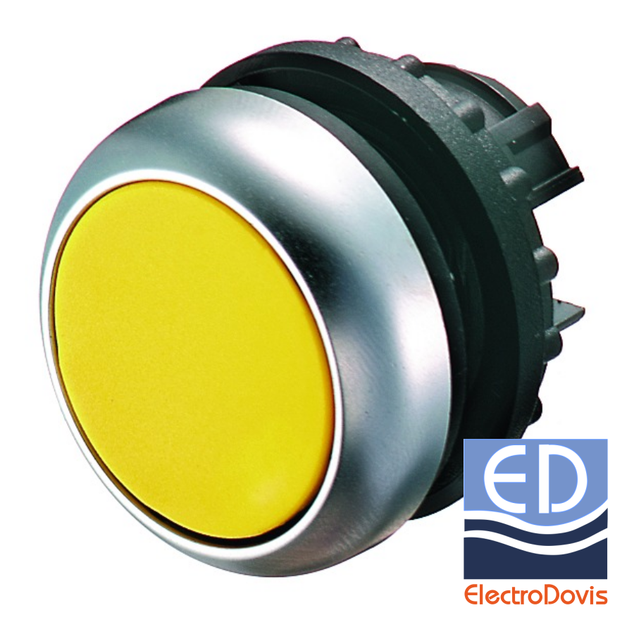 BUTON REVENIRE GALBEN pentru led M22-DL-Y 216929