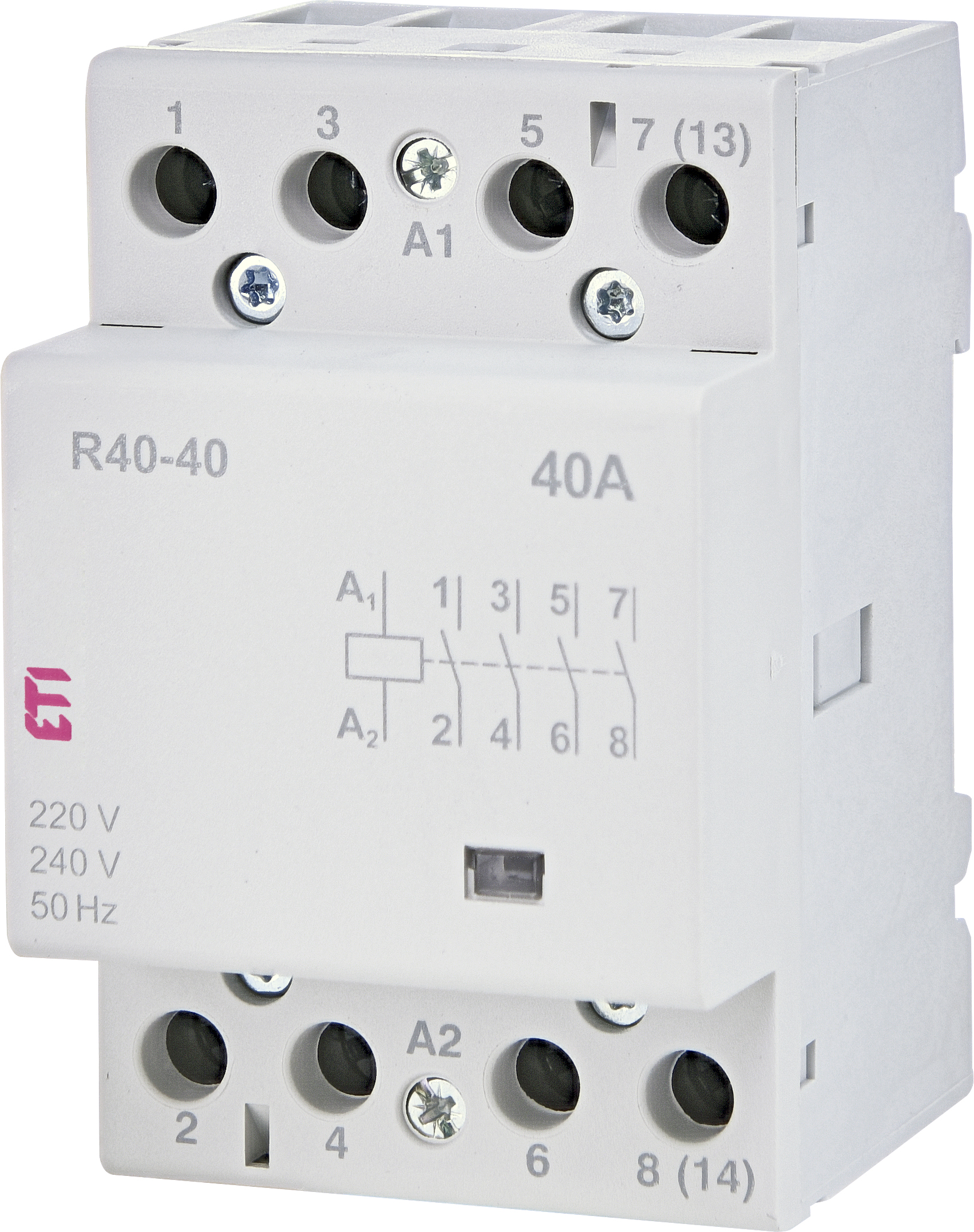 CONTACTOR 40A / 4poli 230V AC R40-40 Eti 002463410