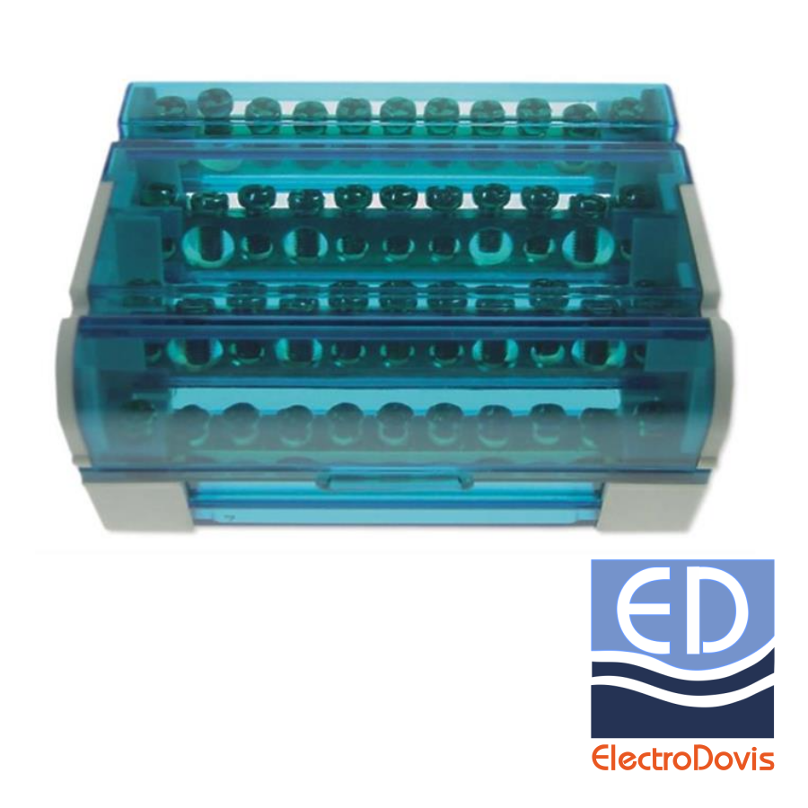 repartitor tetrapolar 125A 4bare 2x25mmp+5x16mmp 32-591 Freder