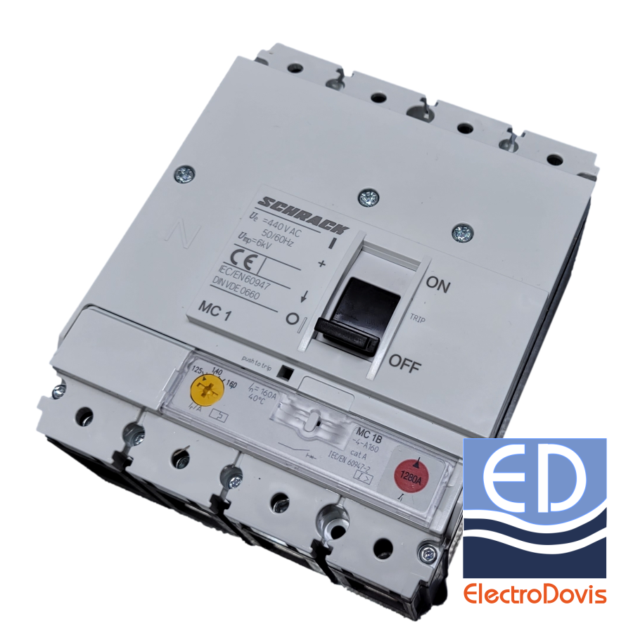 USOL 160A 4p 25kA tip A MC116141 Schrack