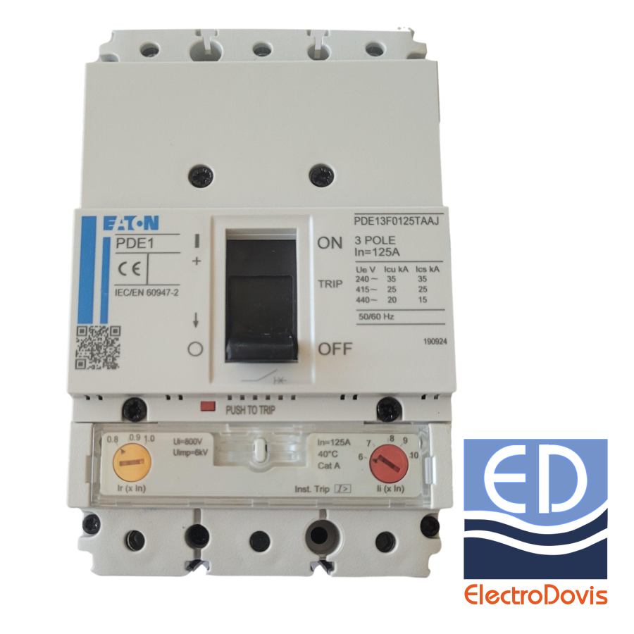 USOL 125A PDE13F0125TAAJ 3P Eaton