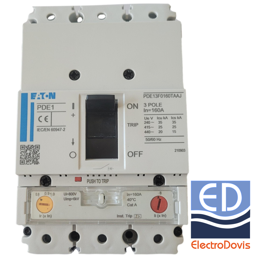 USOL 160A PDE13F0160TAAJ 3P Eaton