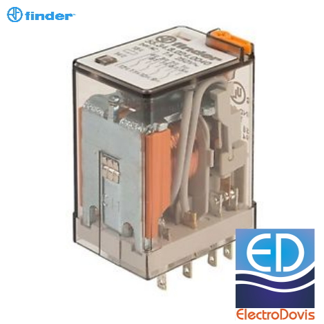 RELEU 7A/24V AC 4 contacte FINDER 55.34.8.024.0040