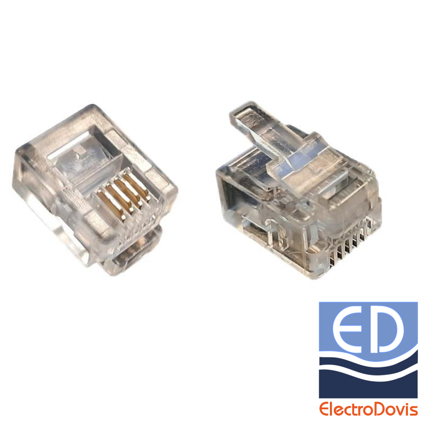 CONECTOR TELEFON 6P4C