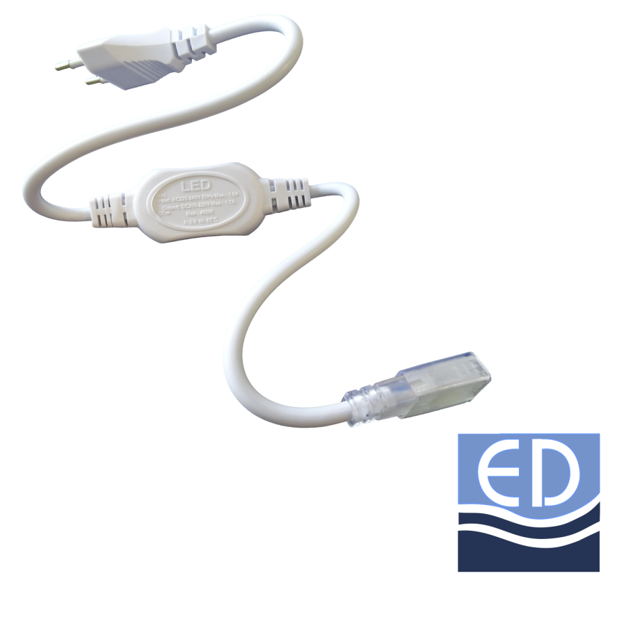 ELEMENT ALIMENTARE banda led 230V/IP65 Lumen 30-360