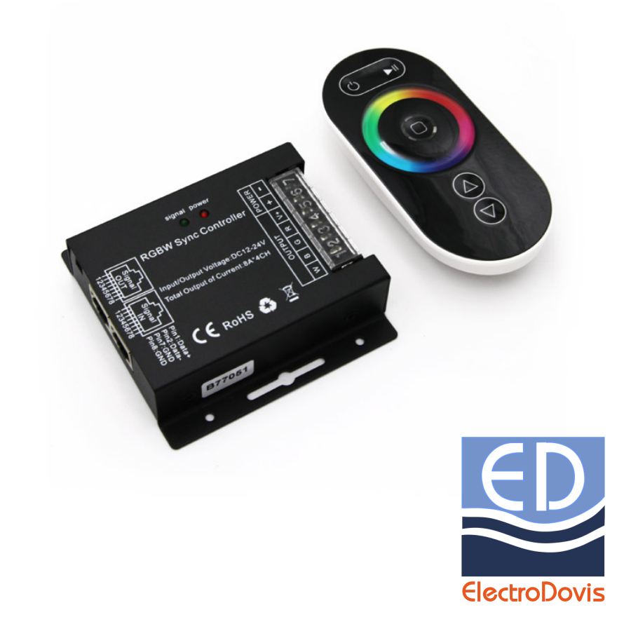 DIMMER pentru banda led RGB+ALB 32A 384W/12V;768W/24V 30-381224 LUMEN