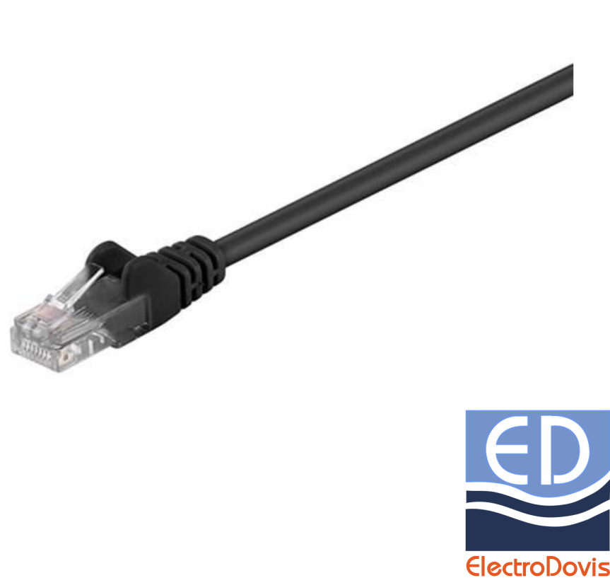 PATCH CORD UTP cat.5e 5m NEGRU