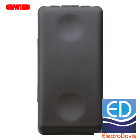 Întrerupător CAP SCARA 16A NEGRU GW21576