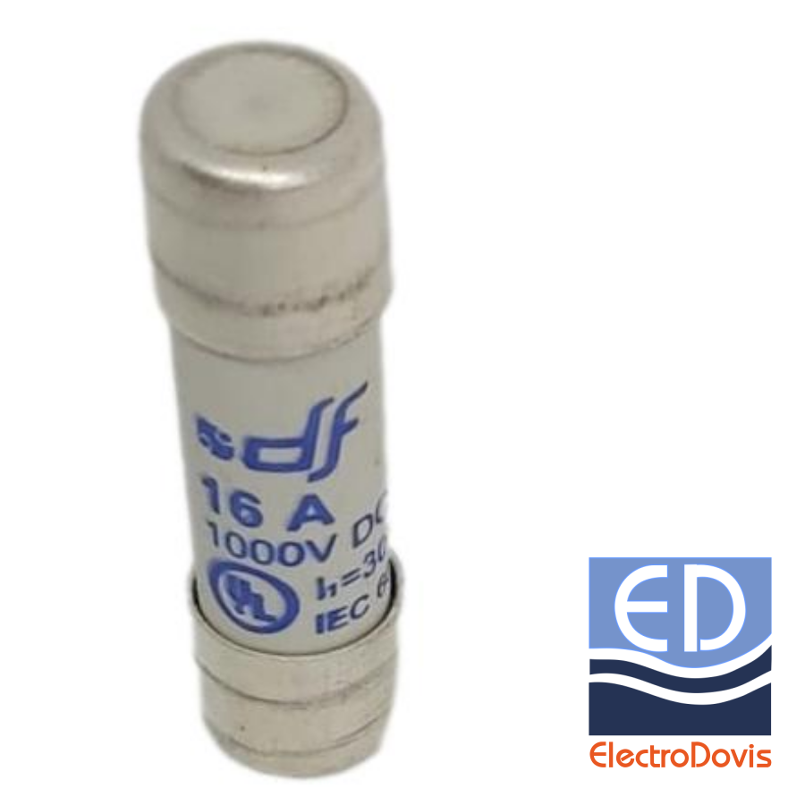 PATRON fuzibil CILINDRIC CH10x38 DC 16A 1000V DF Electric