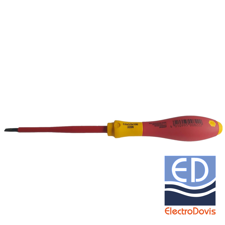 SURUBELNITA 1kVAC DREAPTA 3.5X100 Wiha 320N