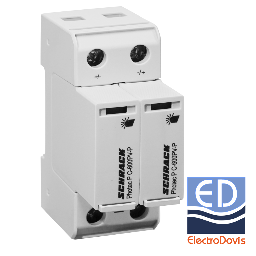 DESCARCATOR 600V DC 20kA clasa 2 (C) IS01120600 Schrack
