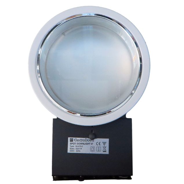 SPOT DOWNLIGHT 2X24W 8" cu geam V6-978-2