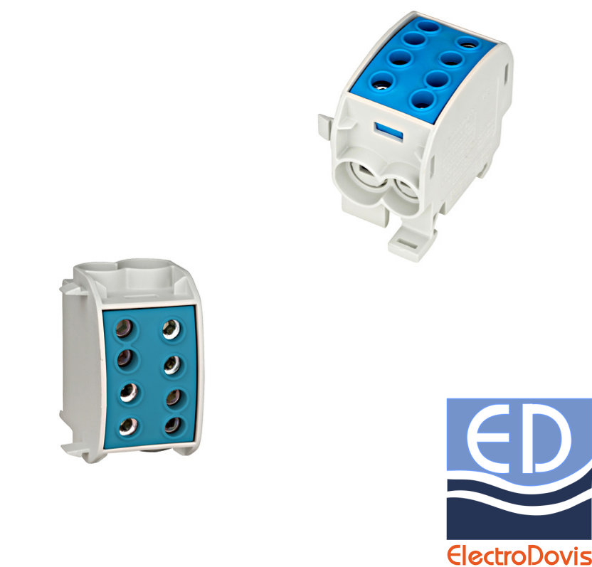 CLEMA DERIVATIE 70mmp 1P albastra Cu-Al IKA26320 Schrack