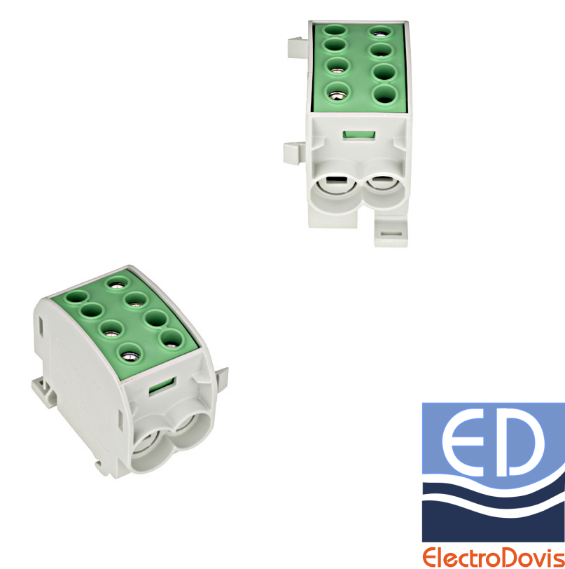 CLEMA DERIVATIE 70mmp 1P verde/galben Cu-Al IKA26330 Schrack