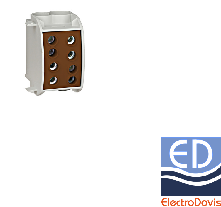 CLEMA DERIVATIE 70mmp 1P maro Cu-Al IKA26340 Schrack