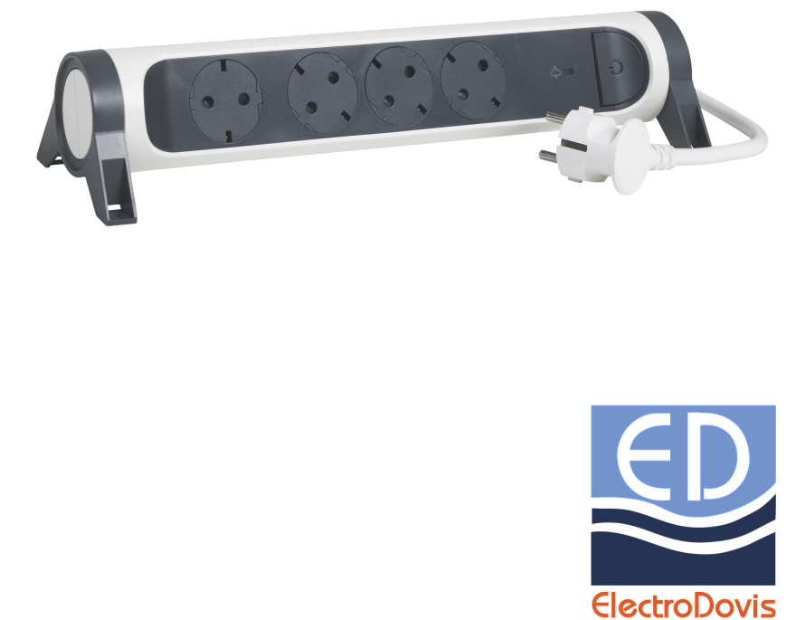 prelungitor 1,5M 4PR+Întrerupător si prot.supr. Legrand 694507 NOU