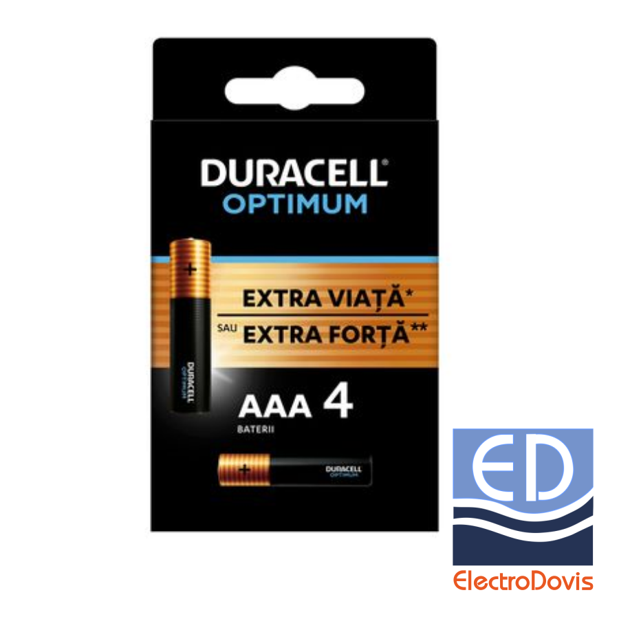 BATERIE DURACELL R3 OPTIMUM AAA