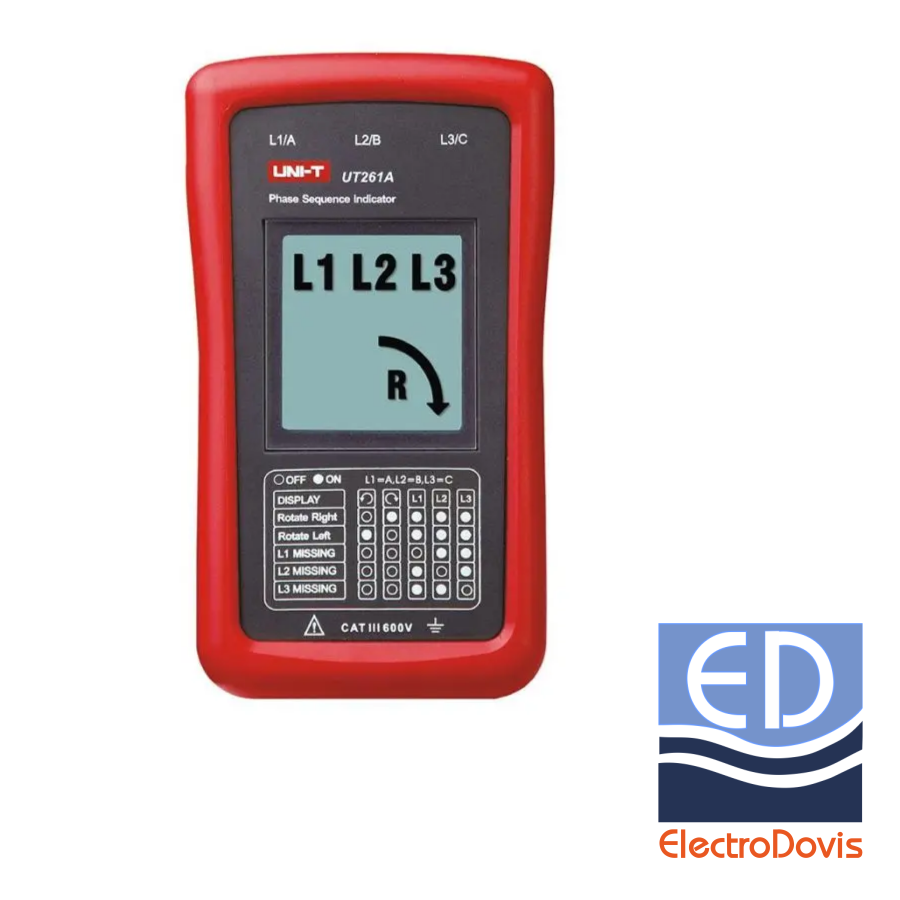 DETECTOR ROTATIE FAZE afisaj electronic UT261A UNI-T
